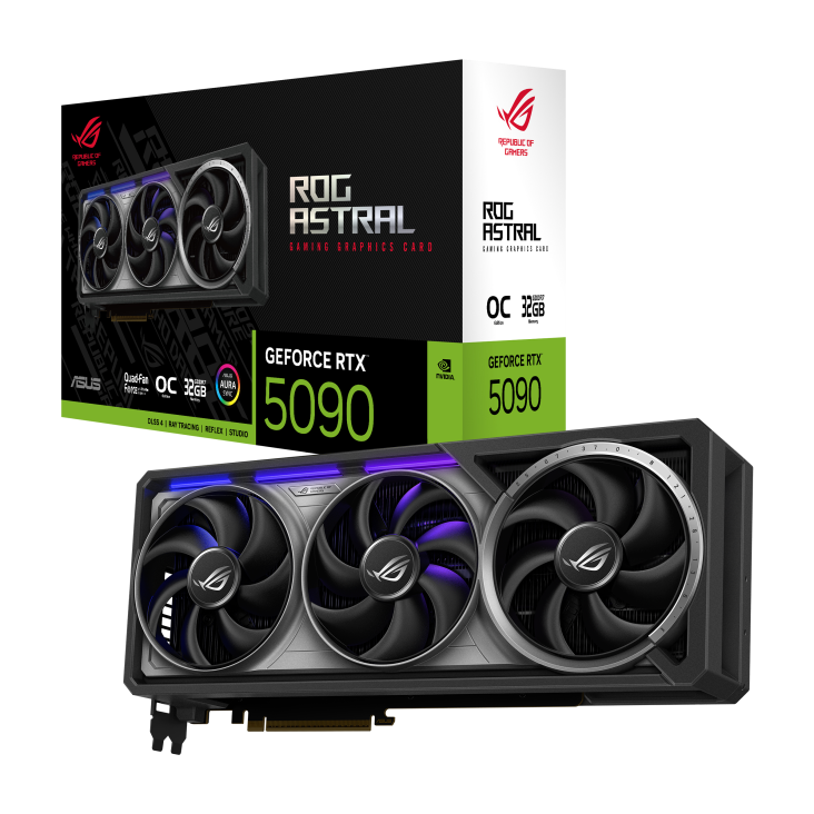 Asus ROG Astral GeForce RTX™ 5090 32GB GDDR7 OC Edition Asus ROG Astral GeForce RTX™ 5090 32GB GDDR7 OC Edition